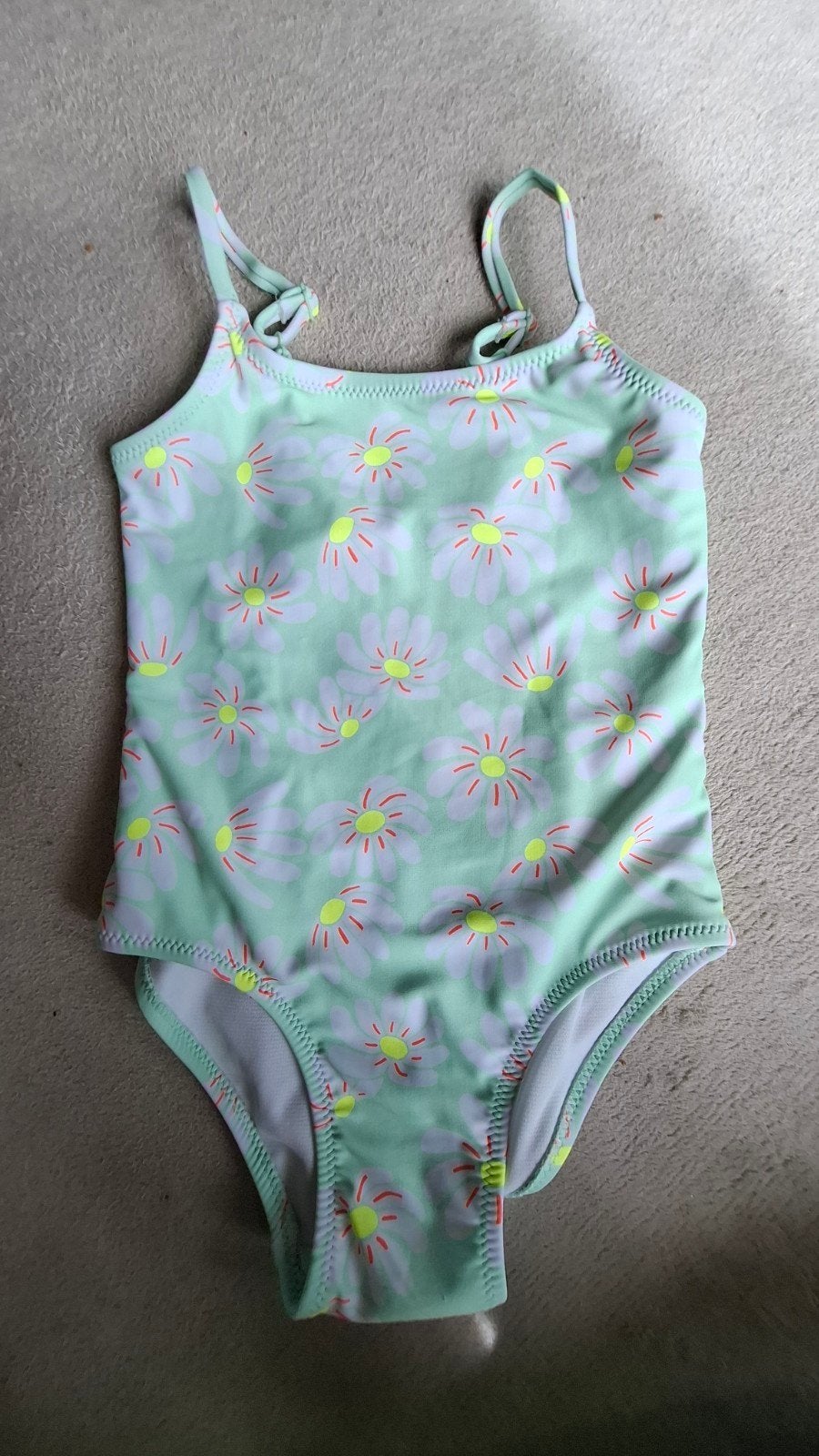 Hema Badpakje Meisje Maat 98/104 met Bloemenprint, Maat 98, Meisje, Badpak, Ophalen of Verzenden