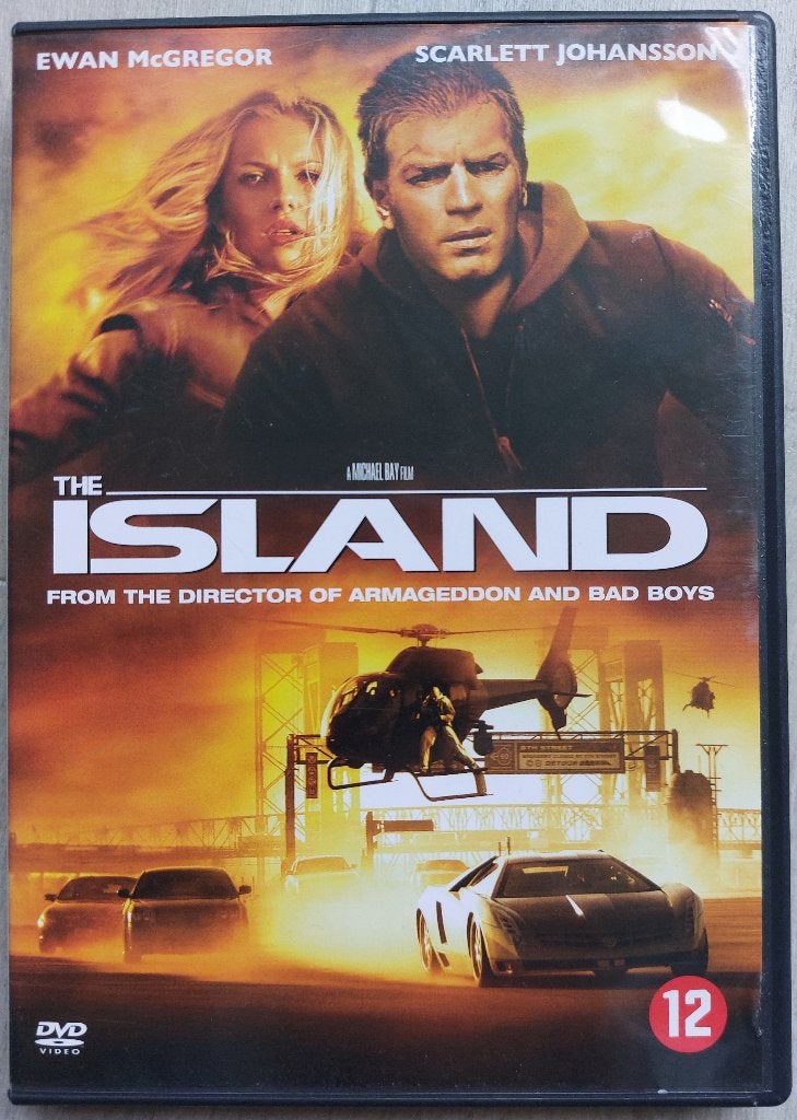 DVD The Island (2005) Ewan McGregor, Scarlett Johansson, Ophalen, Nederlands, Zo goed als nieuw, Science Fiction
