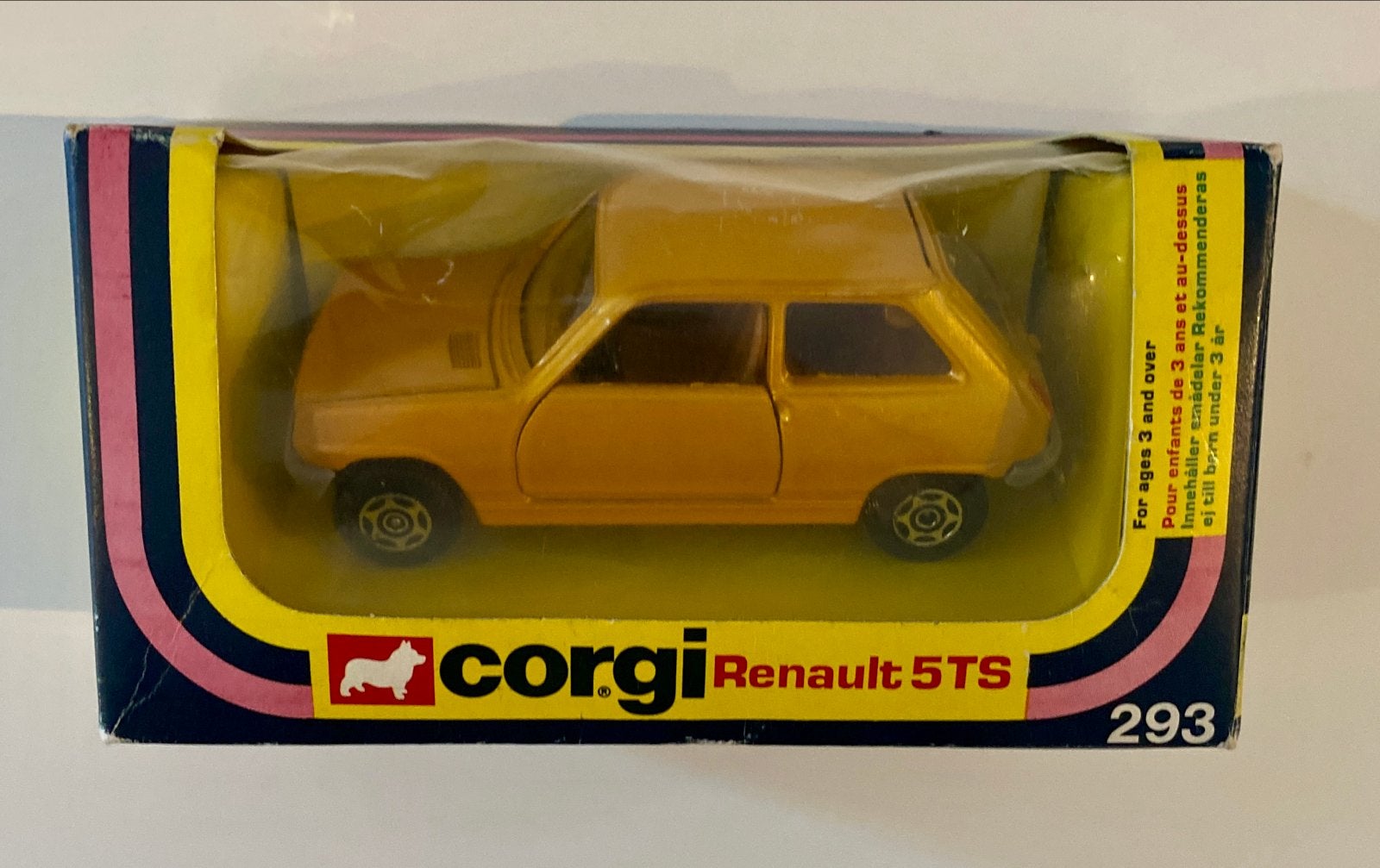 Corgi Renault 5TS 293 - Zo goed als nieuw in doos, Ophalen of Verzenden, Zo goed als nieuw
