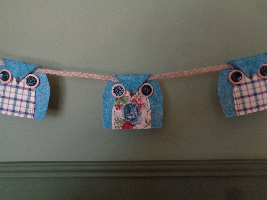 ~ Uiltjesslinger Uilenhanger Stoffen Uil Owl, Verzenden, Overige typen