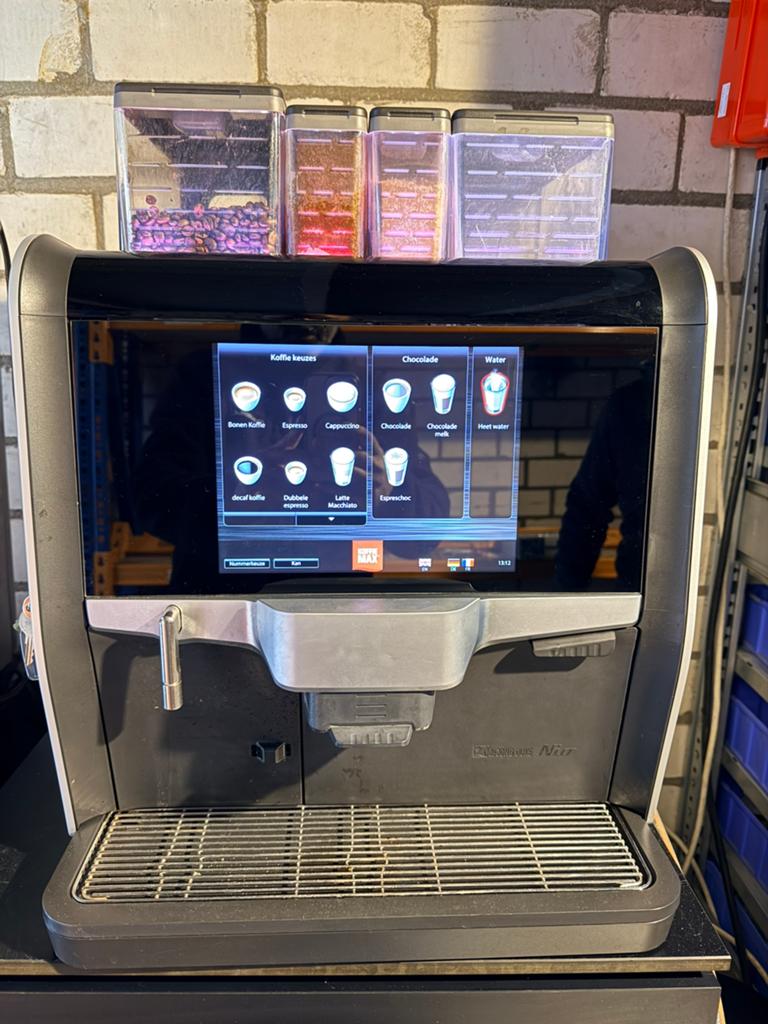 De Jong Duke Nio koffiebonen machine, 10 kopjes of meer, Koffiemachine, Zo goed als nieuw, Koffiebonen