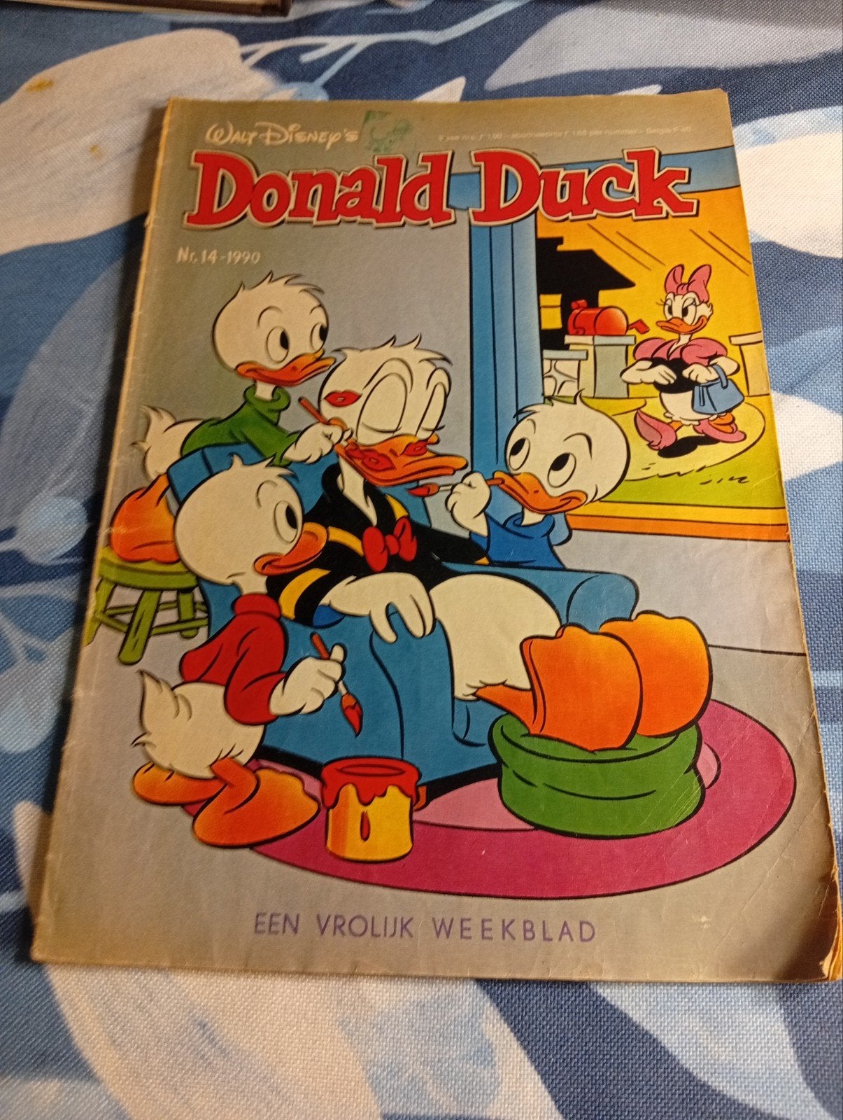 Donald Duck Weekblad Nr. 14-1990 - Een Vrolijk Weekblad, Boeken, Ophalen of Verzenden, Gelezen, Overige typen