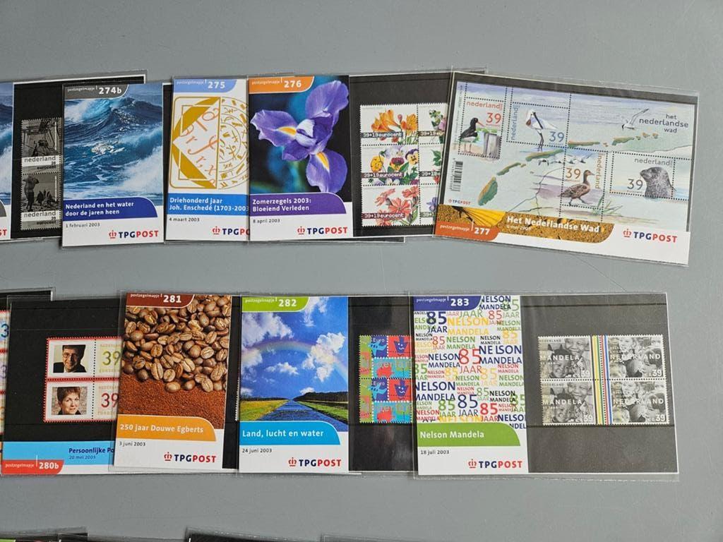 Postzegelmapjes jaar 2003 compleet zie beschrijving, Postzegels en Munten, Ophalen of Verzenden