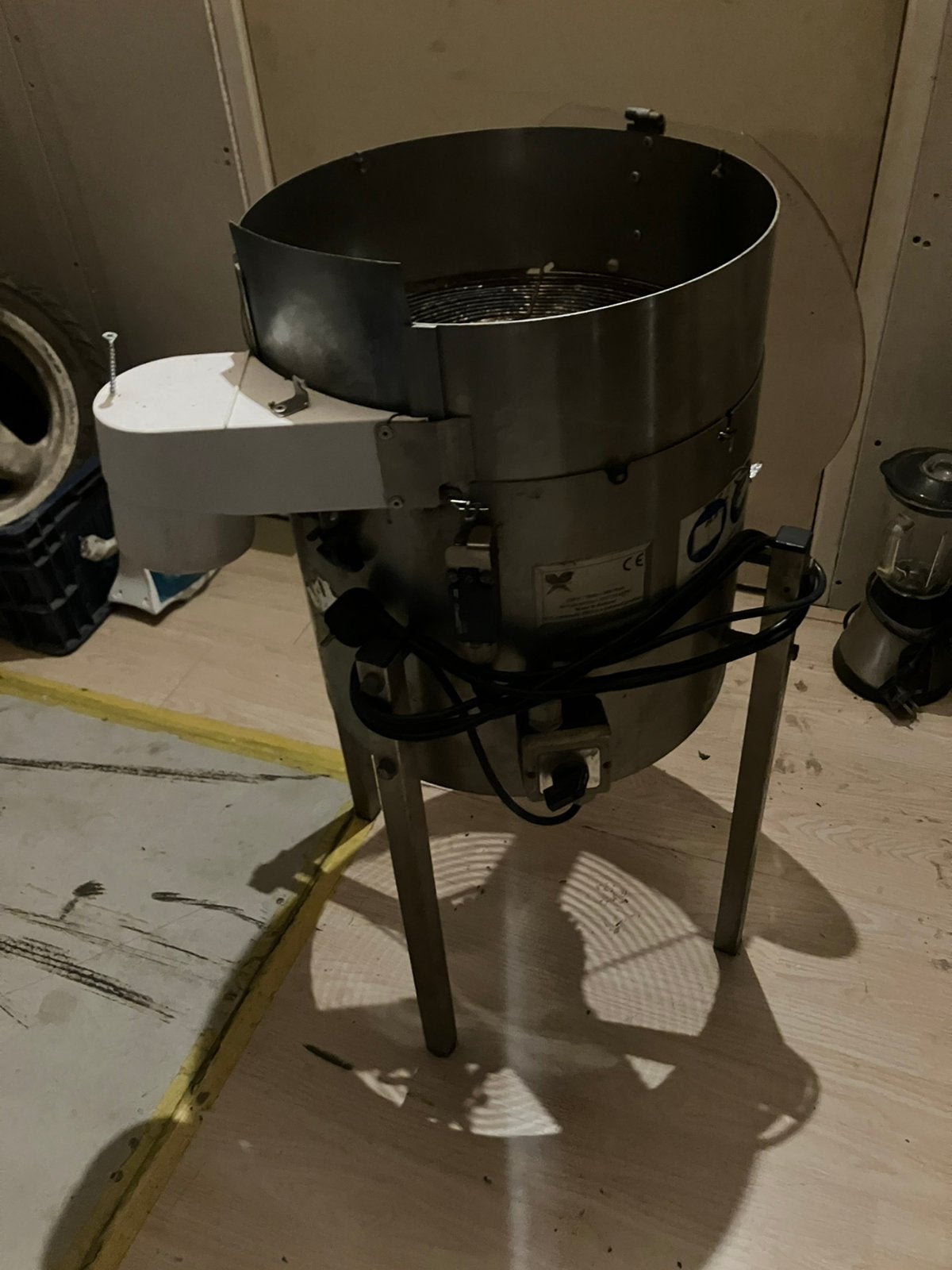 Knipmachine, Ophalen, Gebruikt, Afzuiger