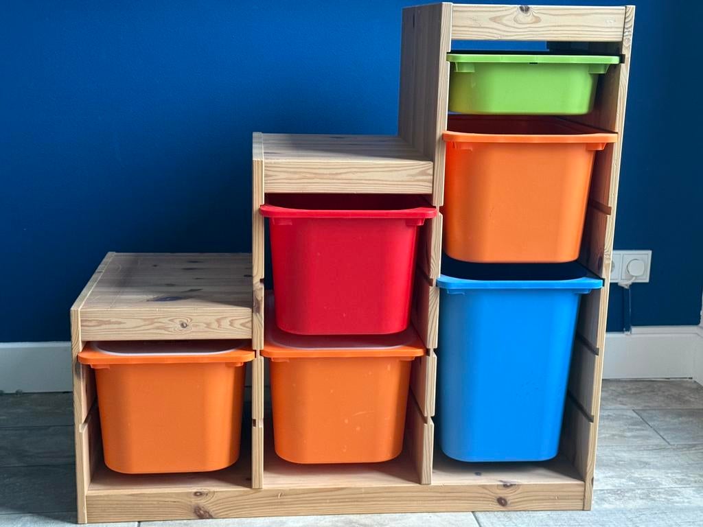 IKEA TROFAST opbergkast met bakken, Ophalen, Gebruikt, Kast