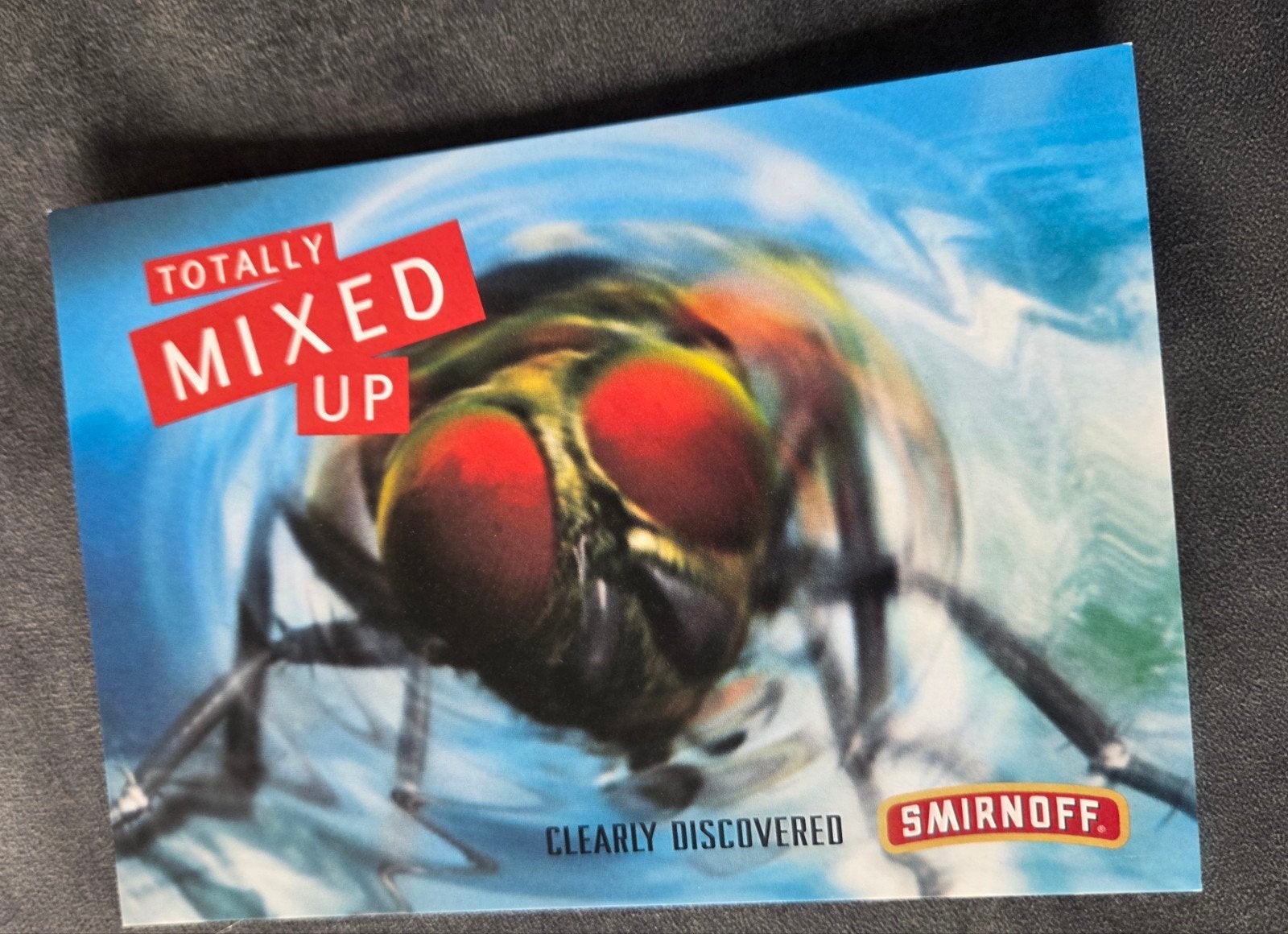 Smirnoff Energy Mix Postkaart - 'Totally Mixed Up', Verzamelen, Verzenden, 1980 tot heden, Ongelopen, Overige thema's