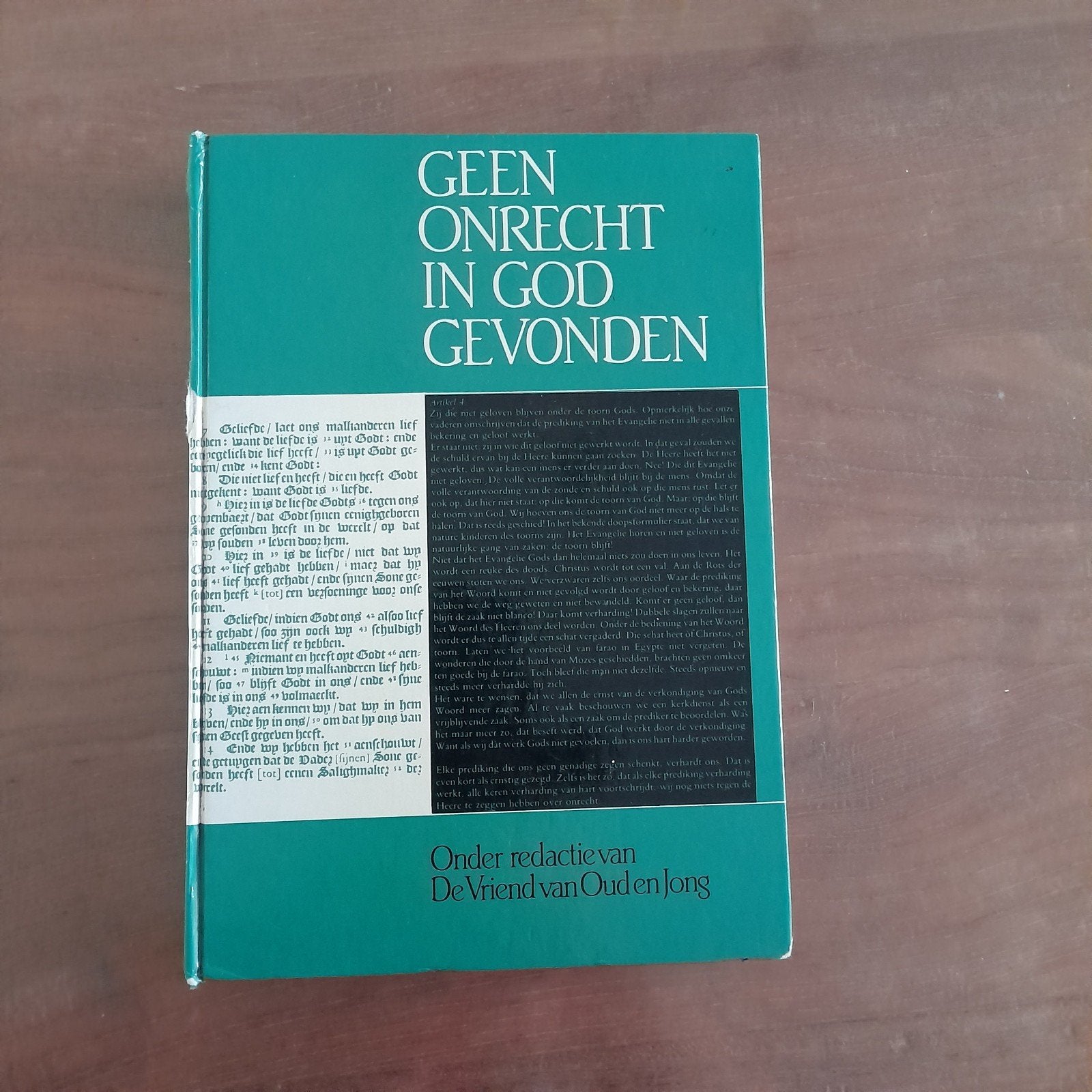 Geen onrecht in God gevonden, Ophalen, Gelezen, Christendom | Protestants