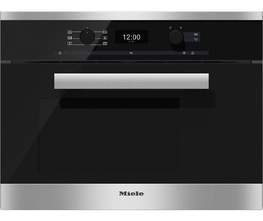 Miele inbouw Stoomoven DG 6400, Ophalen, 45 tot 50 cm, Gebruikt, Stoom