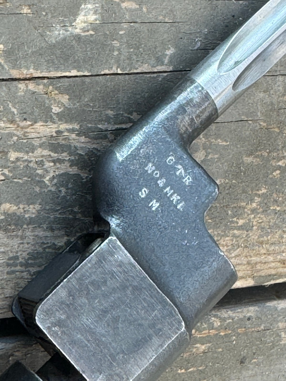 Originele Spike Crusefix Bajonet Sten MK5 - Mint Staat WO2, Verzamelen, Ophalen of Verzenden, Landmacht, Engeland, Mes of Dolk