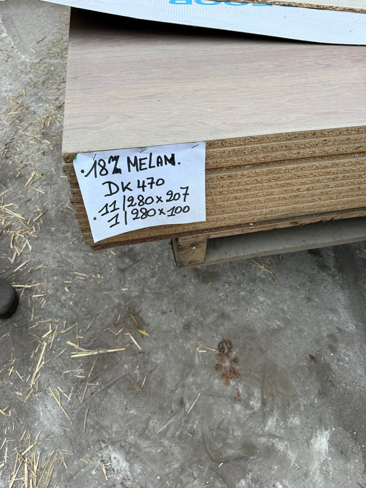 Melamine platen 18mm diverse afmetingen, Doe-het-zelf en Verbouw, Ophalen, Gebruikt, Minder dan 25 mm, Plank