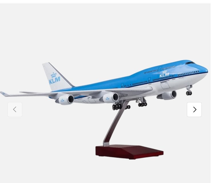 XL Premium Schaalmodel KLM Boeing 747, 1:144 tot 1:200, Nieuw, Vliegtuig, Ophalen