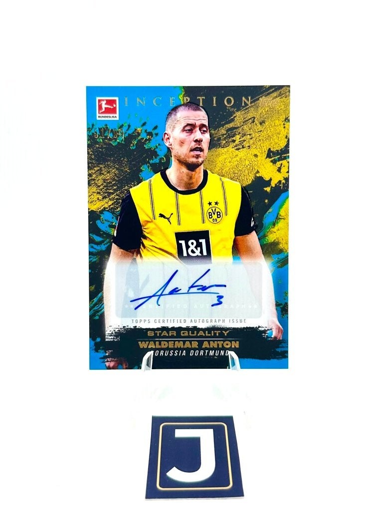 Waldemar Anton /99 auto Topps Inception Dortmund, Ophalen of Verzenden, Zo goed als nieuw, Plaatje