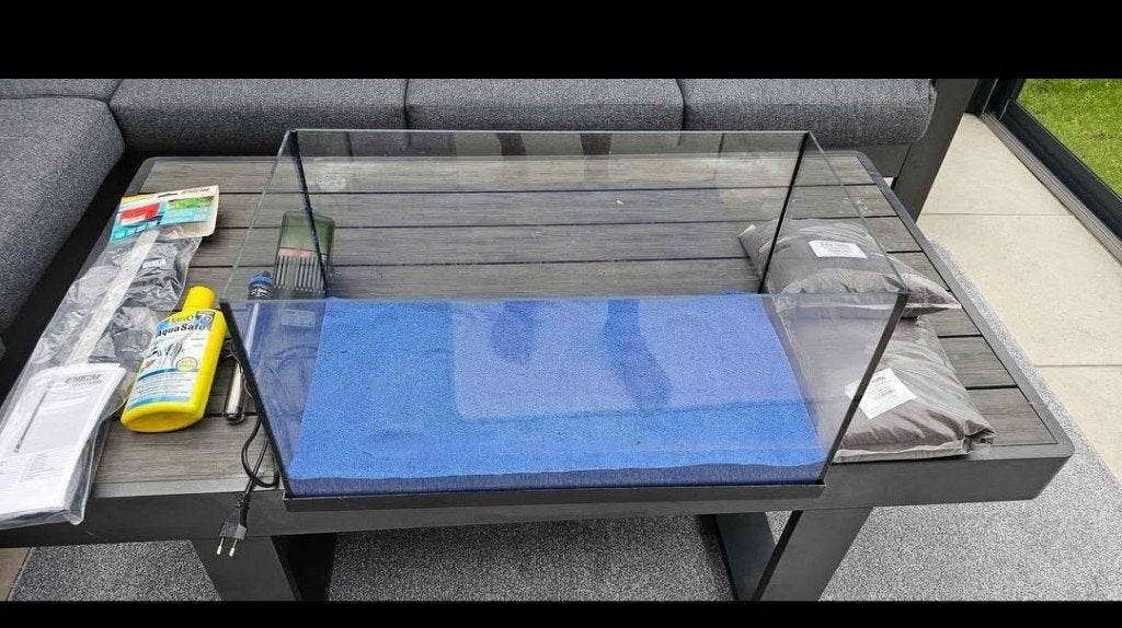New Aquarium with all accessories, Ophalen of Verzenden, Nieuw, Leeg aquarium