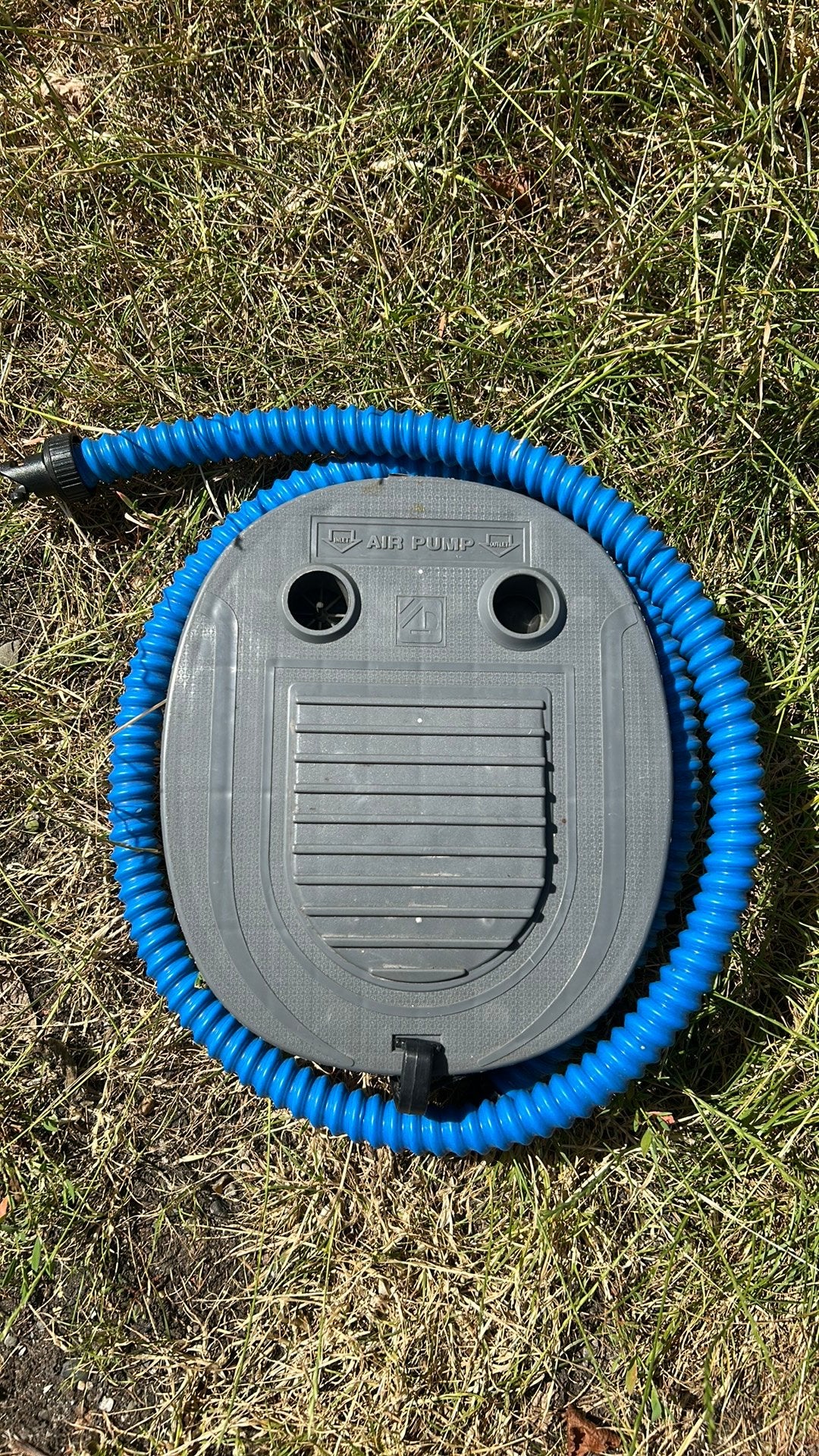 Voetpomp rubberboot, Watersport en Boten, Ophalen of Verzenden, Zo goed als nieuw, Motorboot