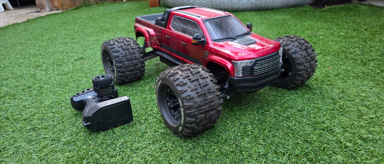 ARRMA Big Rock 6S BLX RC Truck, Hobby en Vrije tijd, Modelbouw | Radiografisch | Auto's, Auto offroad, Zo goed als nieuw, RTR (Ready to Run)