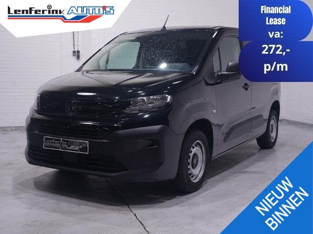 Peugeot Partner 1.5 BlueHDi 102 pk L1 Nwe Model Airco, Apple, Voorwielaandrijving, 1350 kg, Stof, Gebruikt