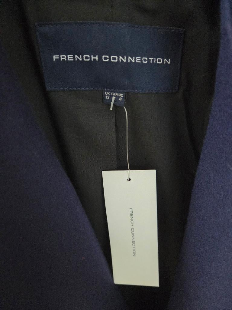 French Connection jas – NIEUW met kaartje – maat M, French Connection, Blauw, Nieuw, Ophalen