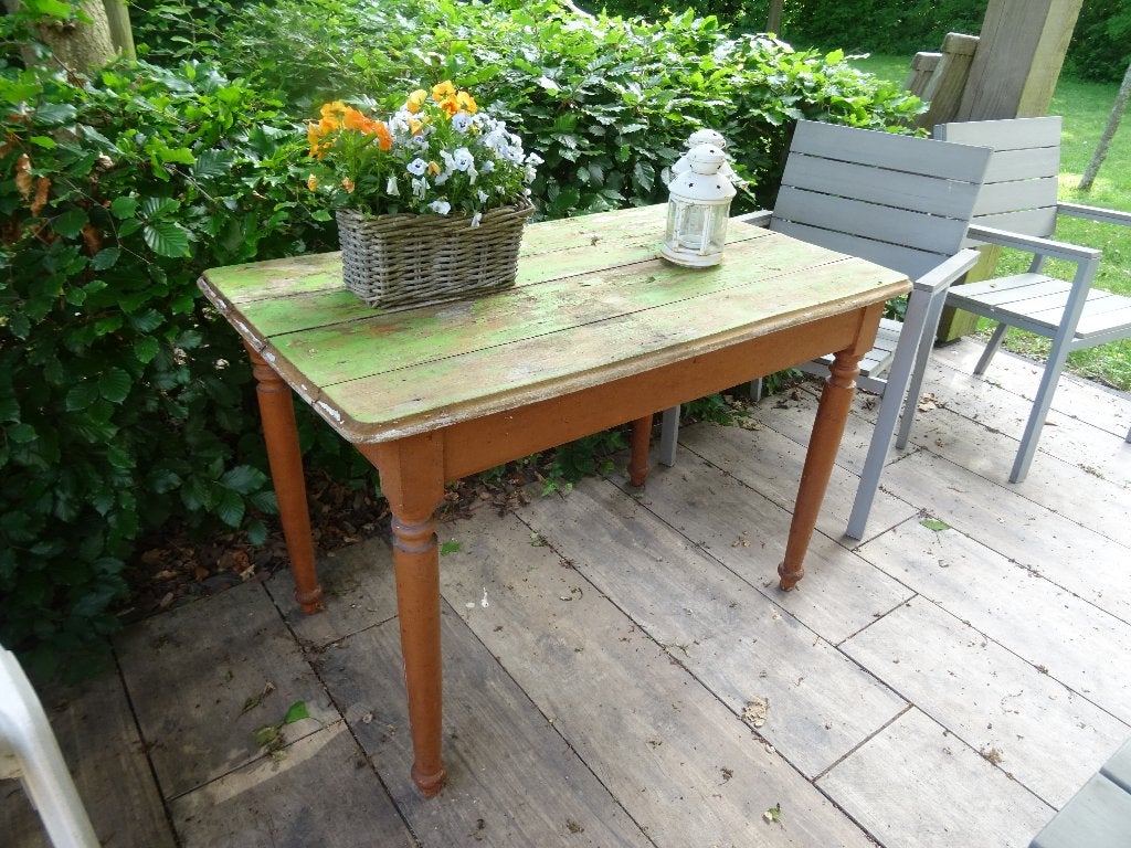 antiek brocante tafel, Ophalen