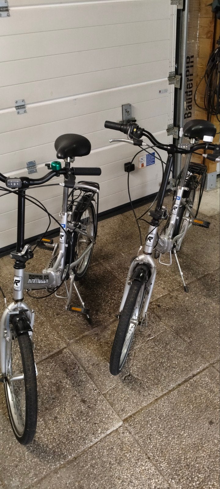 2Rambler vouwfietsen - Ideaal voor woon-werkverkeer, Fietsen en Brommers, 20 inch of meer, Gebruikt, Velgrem, Versnellingen