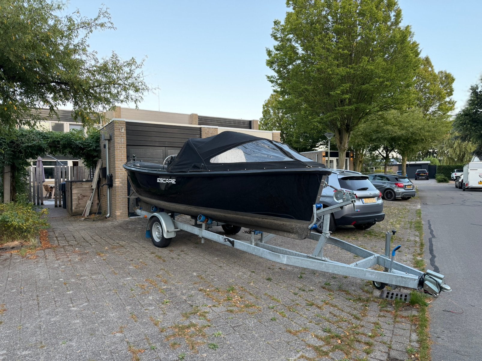 Escape 600 sloep 16 pk craftsman, radio, bimini, Overige merken, Binnenboordmotor, Rondzit, Diesel