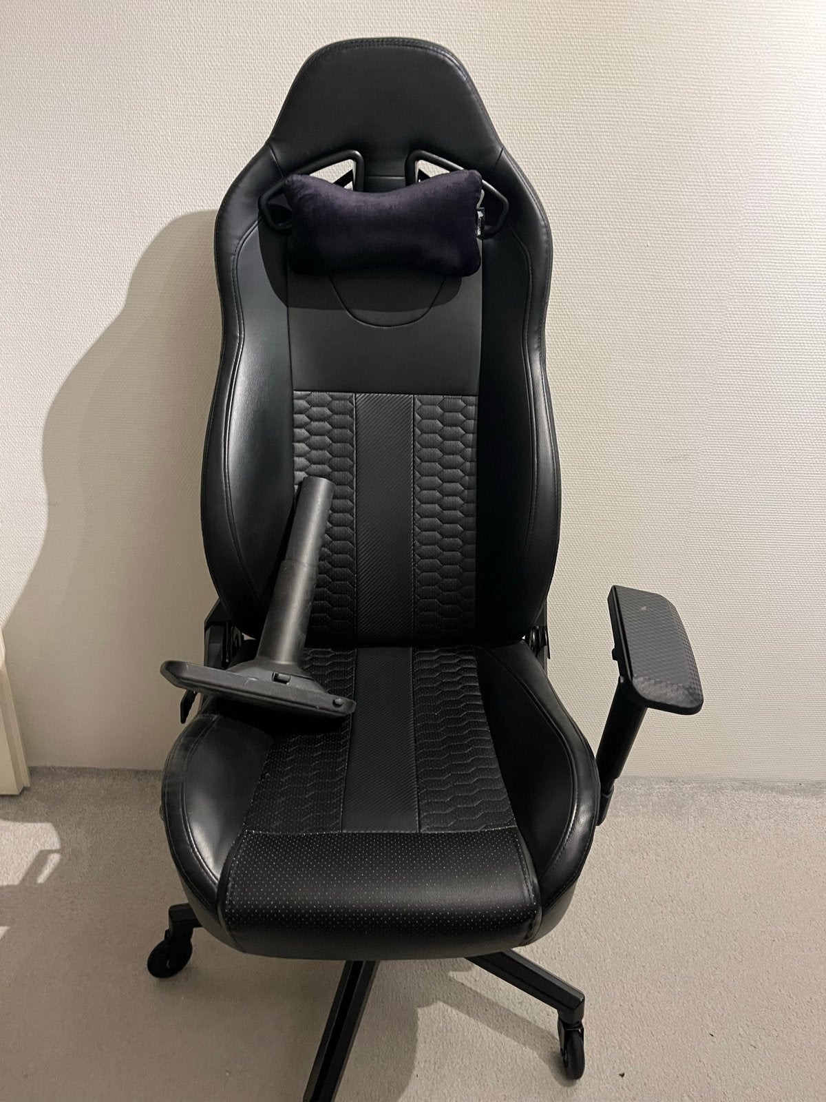 Corsair T2 Road Warrior Gamingstoel – Zwart – Moet snel weg!, Ophalen, Gebruikt, Zwart, Gaming bureaustoel