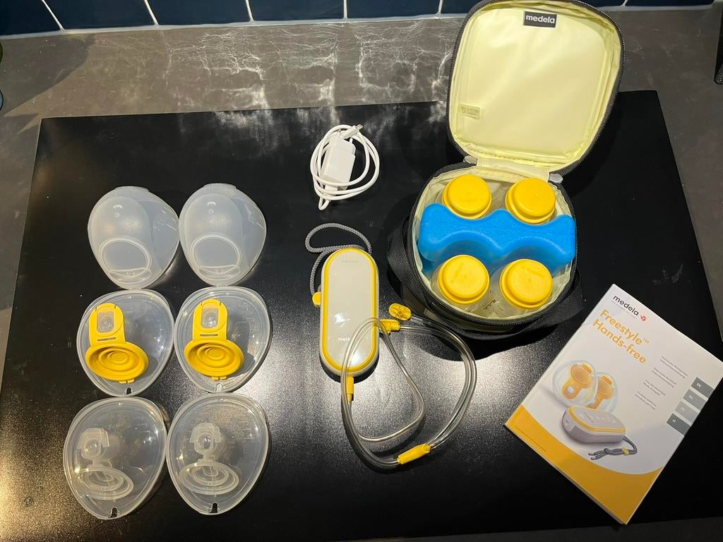 Medela Handsfree Freestyle Kolf - Compleet, Ophalen, Zo goed als nieuw, Borstkolf