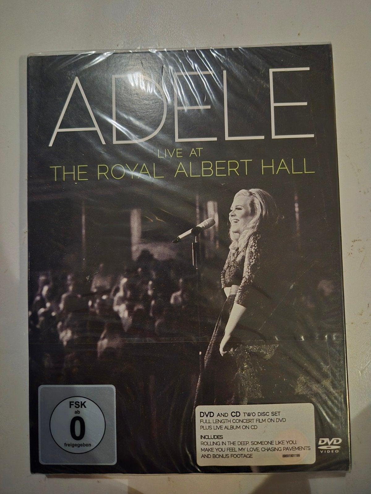 Adele - Live at the Royal Albert Hall. Muziekdvd+cd. NIEUW, Alle leeftijden, Ophalen of Verzenden, Nieuw in verpakking
