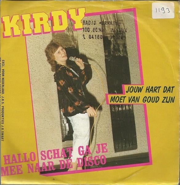 Vinylsingle kirdy gezocht, Ophalen of Verzenden, Zo goed als nieuw, Overige formaten, Levenslied of Smartlap