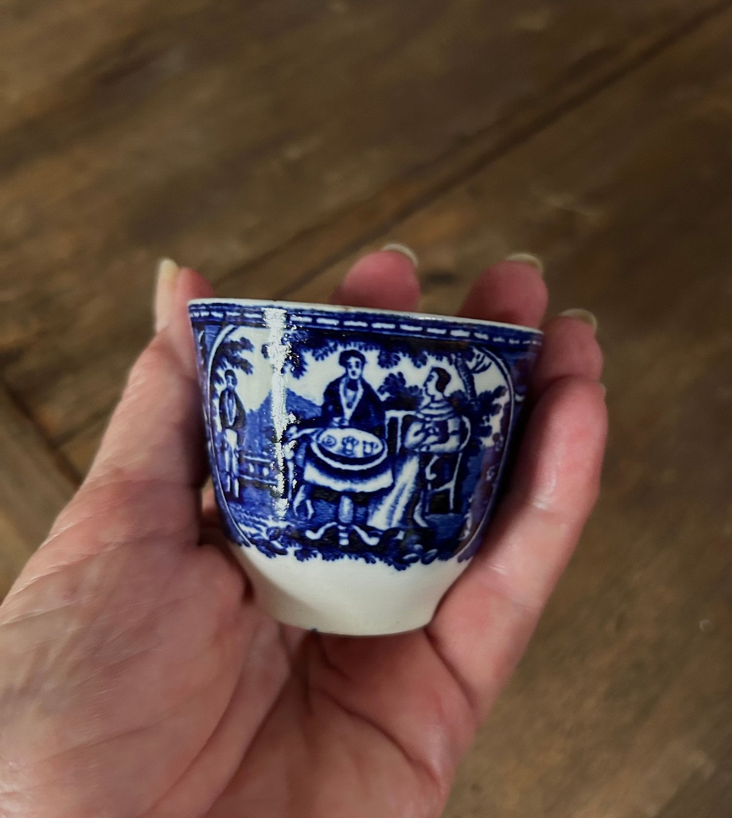 Klein oud kommetje, Antiek en Kunst, Curiosa en Brocante, Ophalen of Verzenden