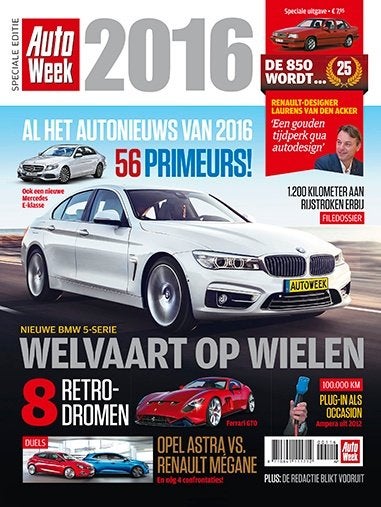 Autoweek 2016 Special 2016 56 primeurs, Ophalen of Verzenden, Zo goed als nieuw, Autoweek, Algemeen