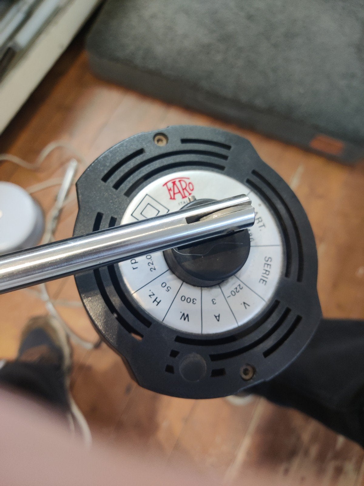 Faro hangmotor met flexibele as en handstuk, Ophalen of Verzenden
