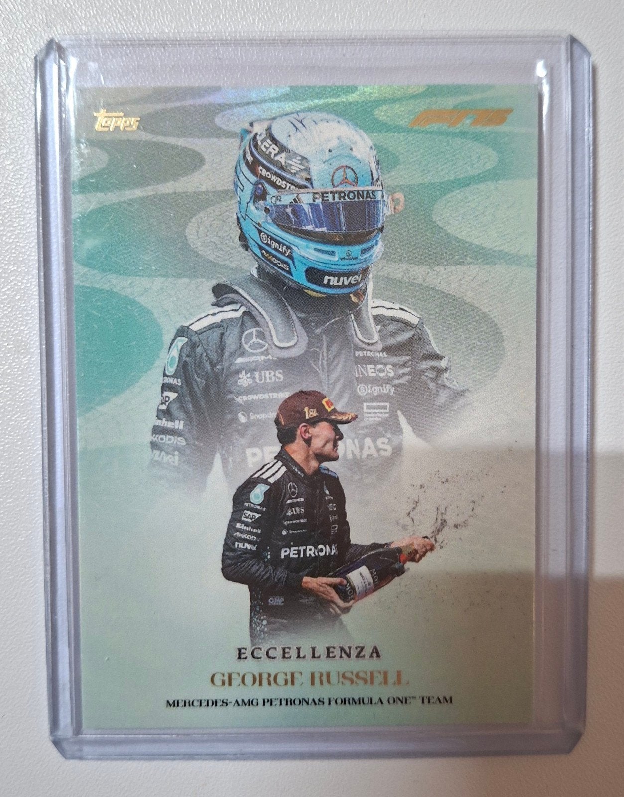 Topps Eccellenza F1 2025 George Russell La Passione, Ophalen of Verzenden, Nieuw, Losse kaart