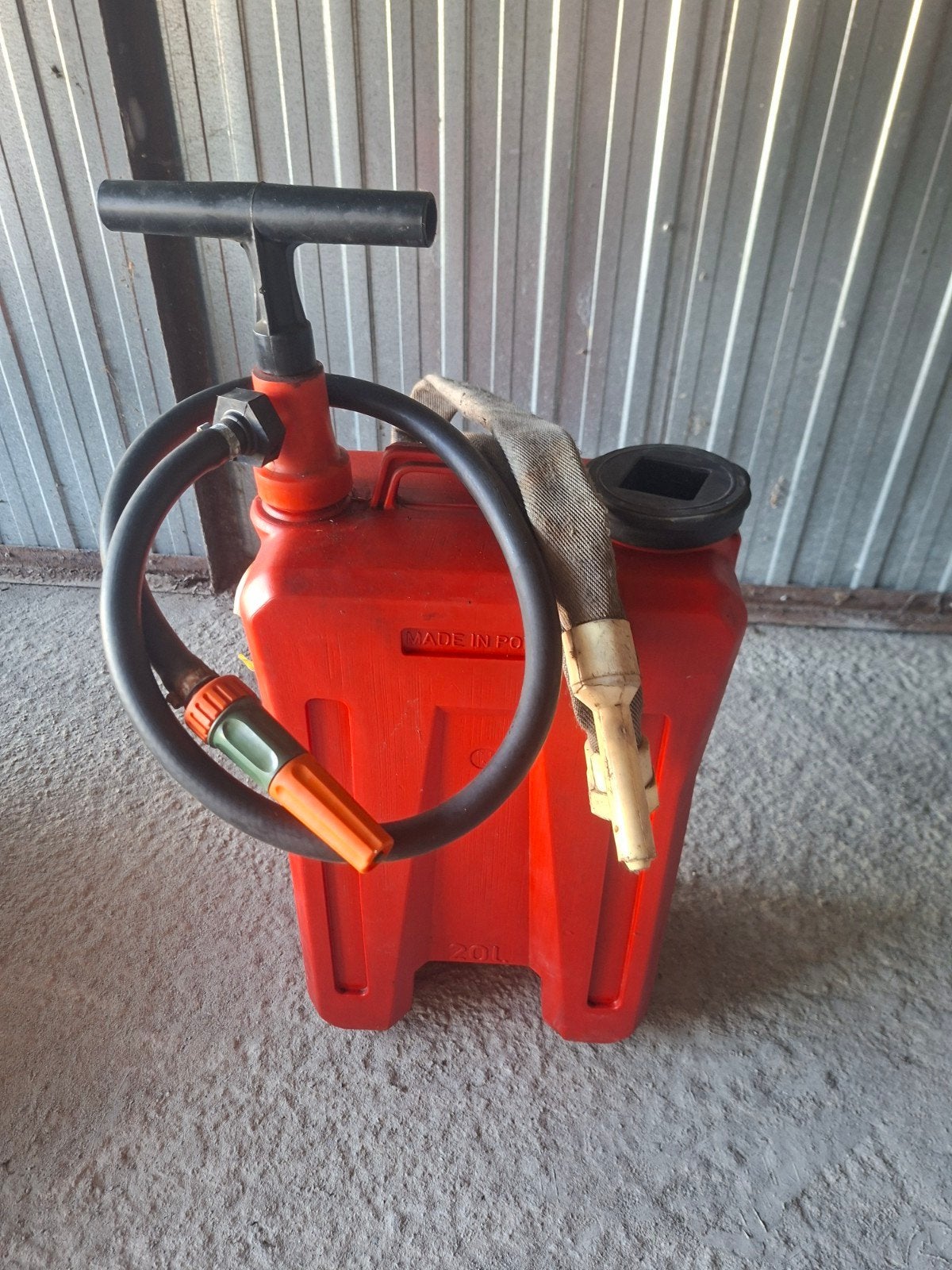 Rugzak-brandbluspomp van 20 liter, Tuin en Terras, Ophalen of Verzenden, Handmatig, Dompelpomp