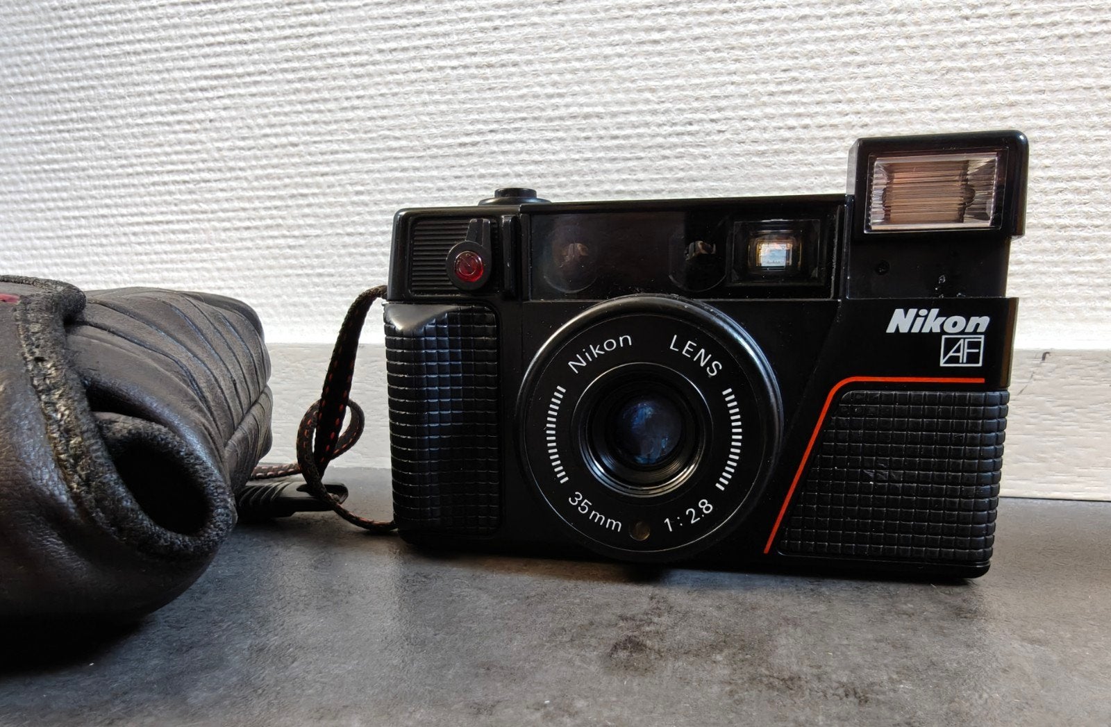 Nikon L35AF2 'One Touch' (Pikaichi!) | Getest | Tas |1x rol, Ophalen, Gebruikt, Compact, Nikon