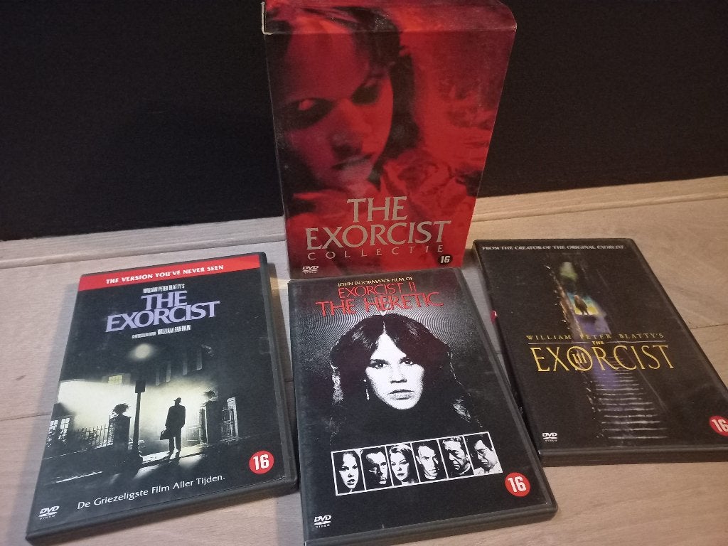 The Exorcist Collectie (3xDVD BOX) Deel 1+2+3 - CLASSICS, Horror, 1960 tot 1980, Engels, Alle leeftijden