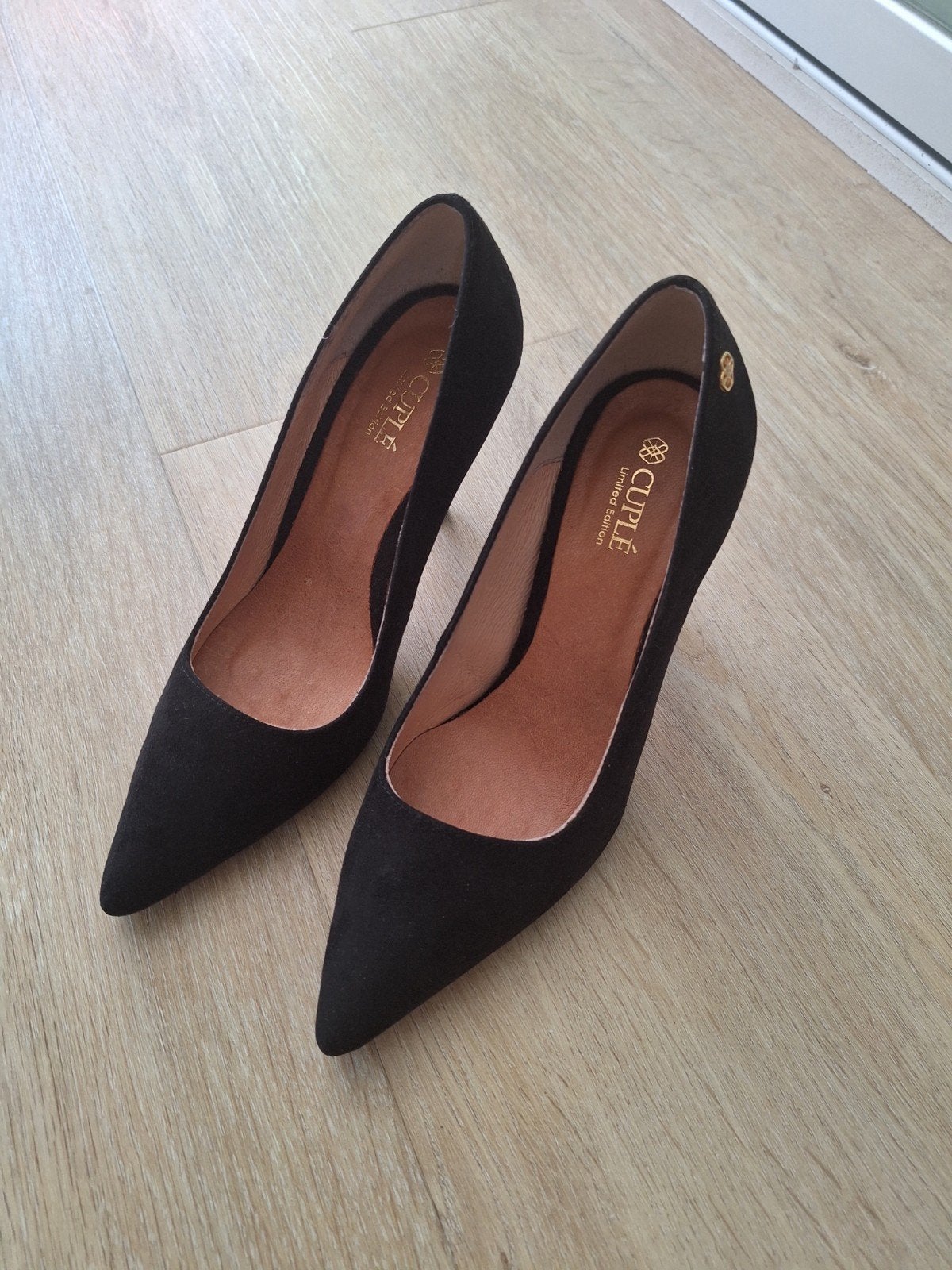Zwarte Cuplé Pumps Maat 37, Cuplé, Pumps, Zwart, Ophalen of Verzenden