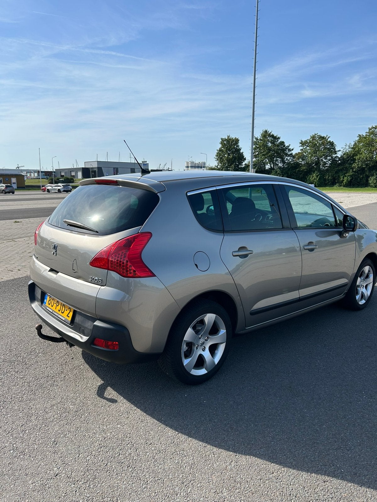 Peugeot 3008 1.6 VTI 2011 Grijs, Auto's, Peugeot, Voorwielaandrijving, 1374 kg, Stof, 4 cilinders