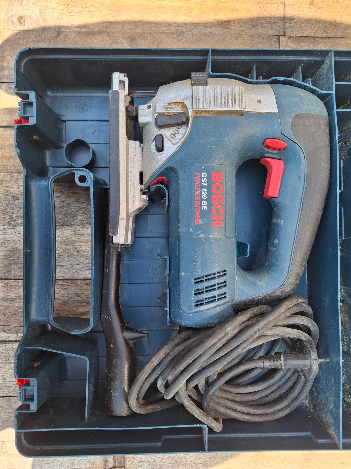 Bosch GST 120 BE Decoupeerzaag, Ophalen of Verzenden, Zo goed als nieuw, Overige typen