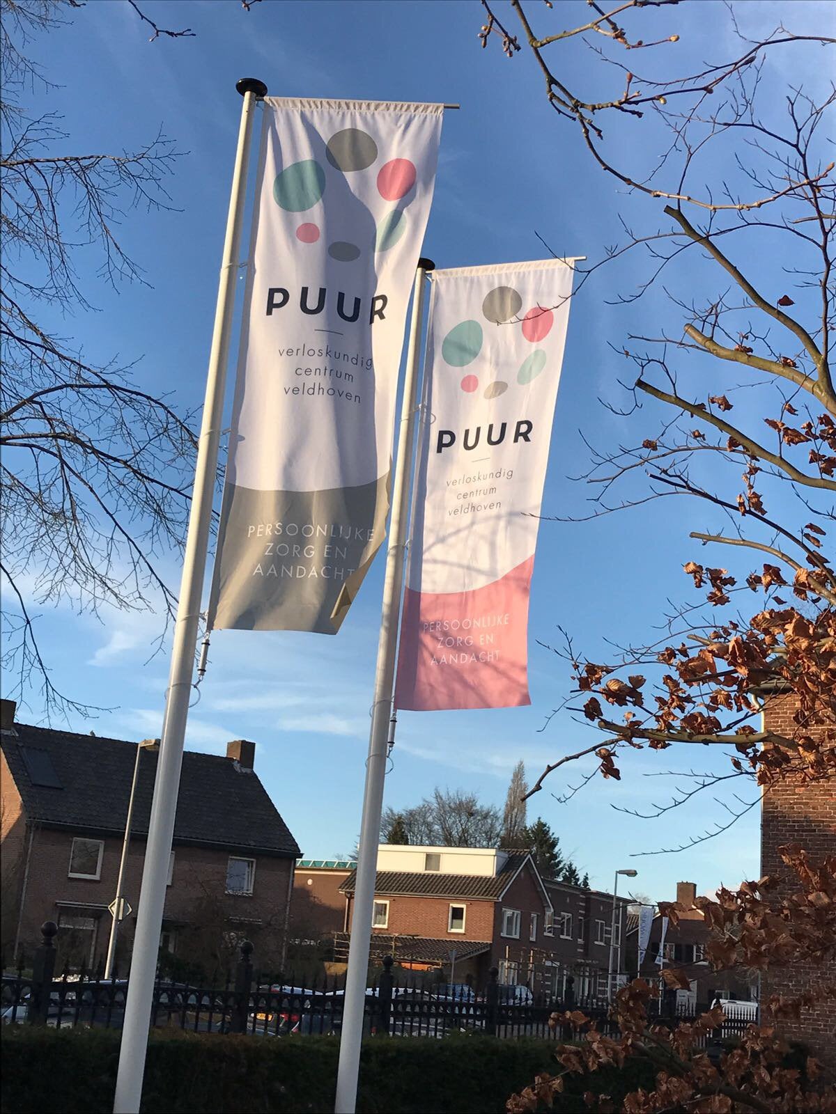 1 vlaggenmast 6 meter - 75 euro, Ophalen, Zo goed als nieuw