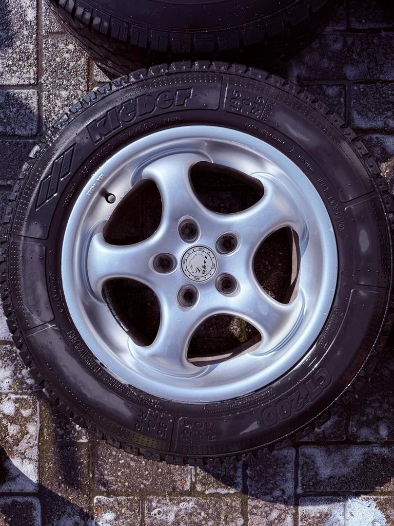 Mitsubishi L400 velgen set Steekmaat:  5  114, Auto-onderdelen, Ophalen, Velg(en), Zomerbanden, Bestelwagen