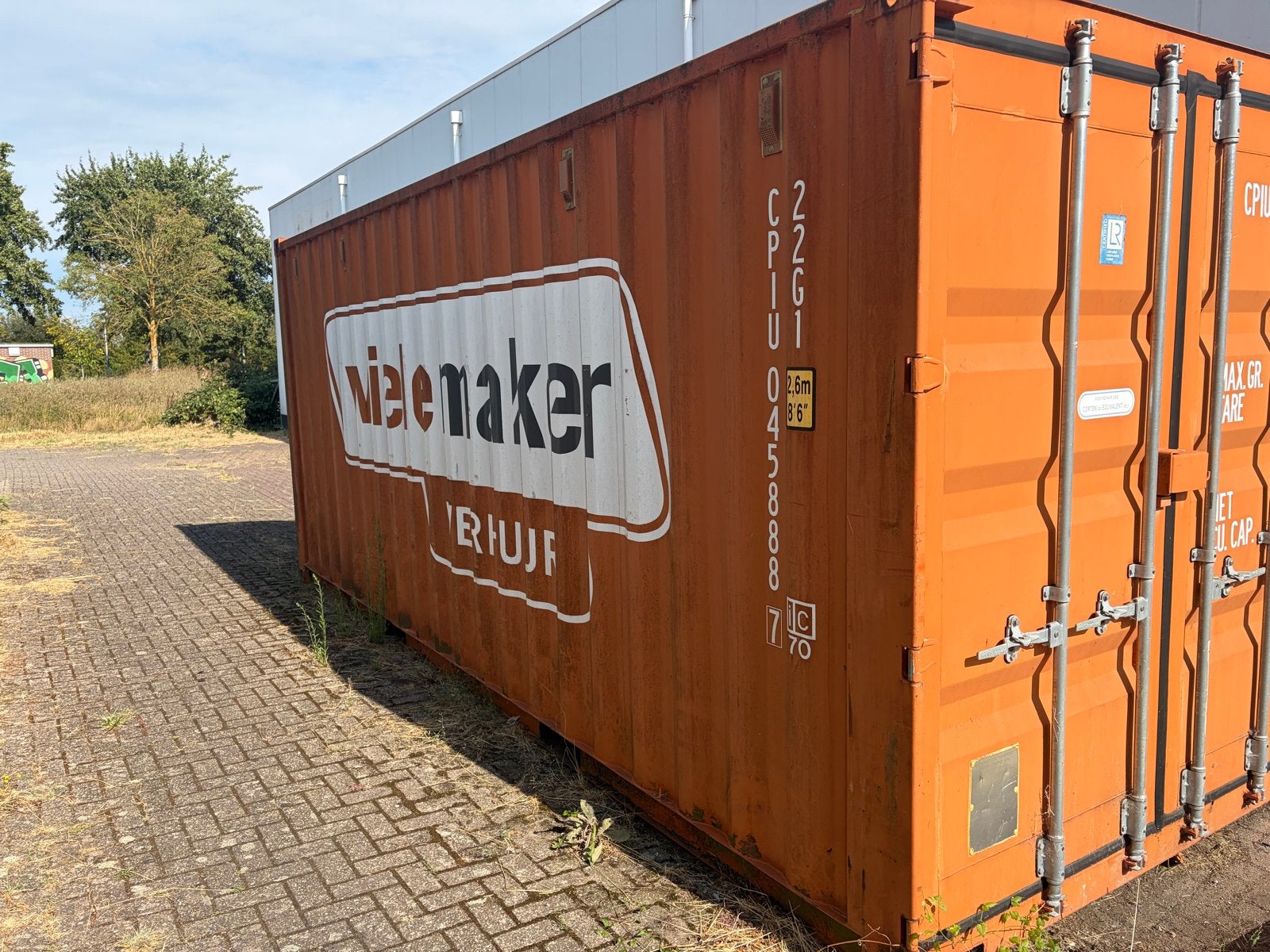 Onbeschadigde en droge zeecontainer, Ophalen of Verzenden