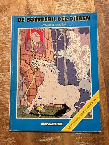 Jean Giraud: De boerderij der dieren. (van George Orwell), Eén stripboek, Ophalen of Verzenden, Gelezen, Jean Giraud (George Orwell)