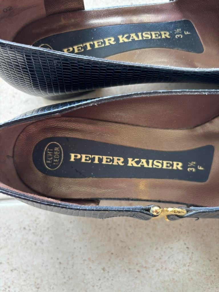 PETER KAISER damesschoenen, Kleding | Dames, Schoenen, Ophalen of Verzenden, Zo goed als nieuw, Blauw, Pumps