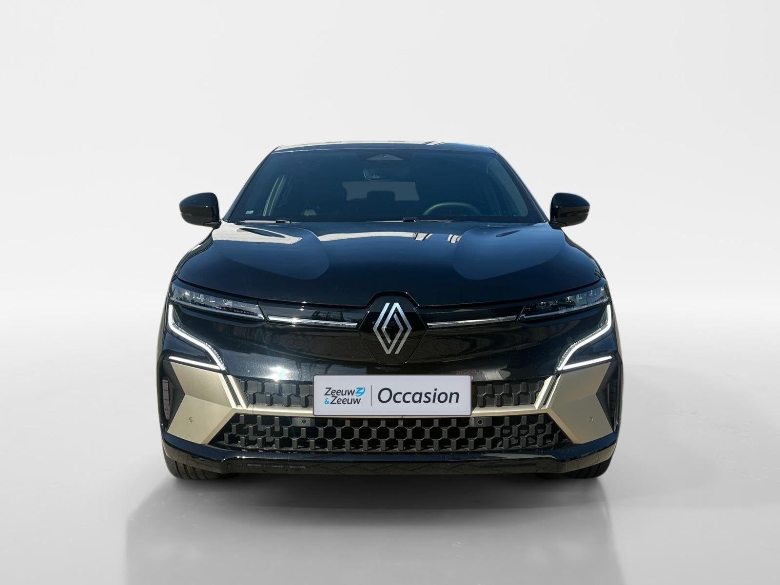 Renault Megane E-Tech comfort range iconic 60 kWh | Stuur &, Auto's, 12 maanden, Zwart, 385 min, Zwart