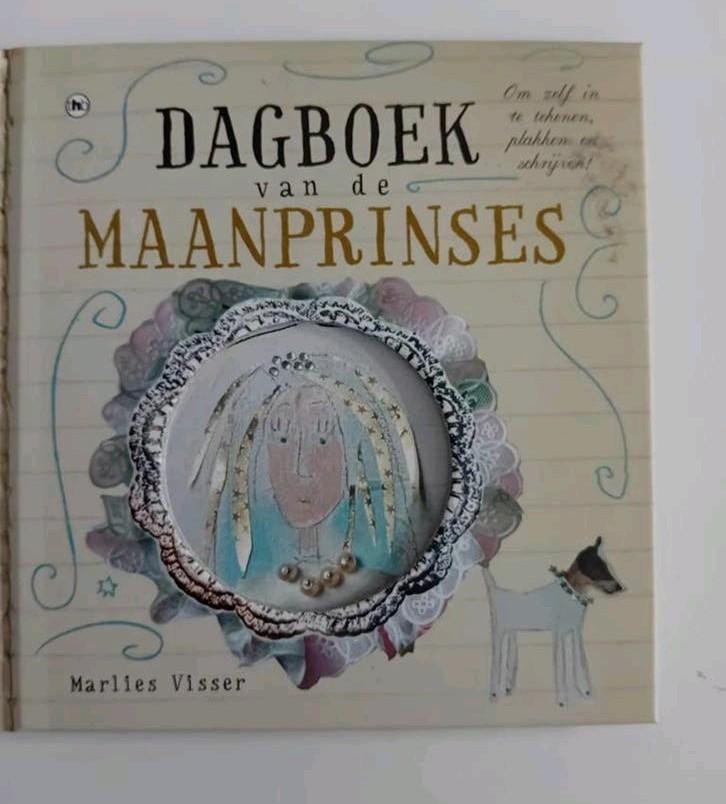 Dagboek van de maanprinses- M. Visser (invulboek): NIEUW, Boeken, Ophalen of Verzenden, Nieuw, Fictie algemeen
