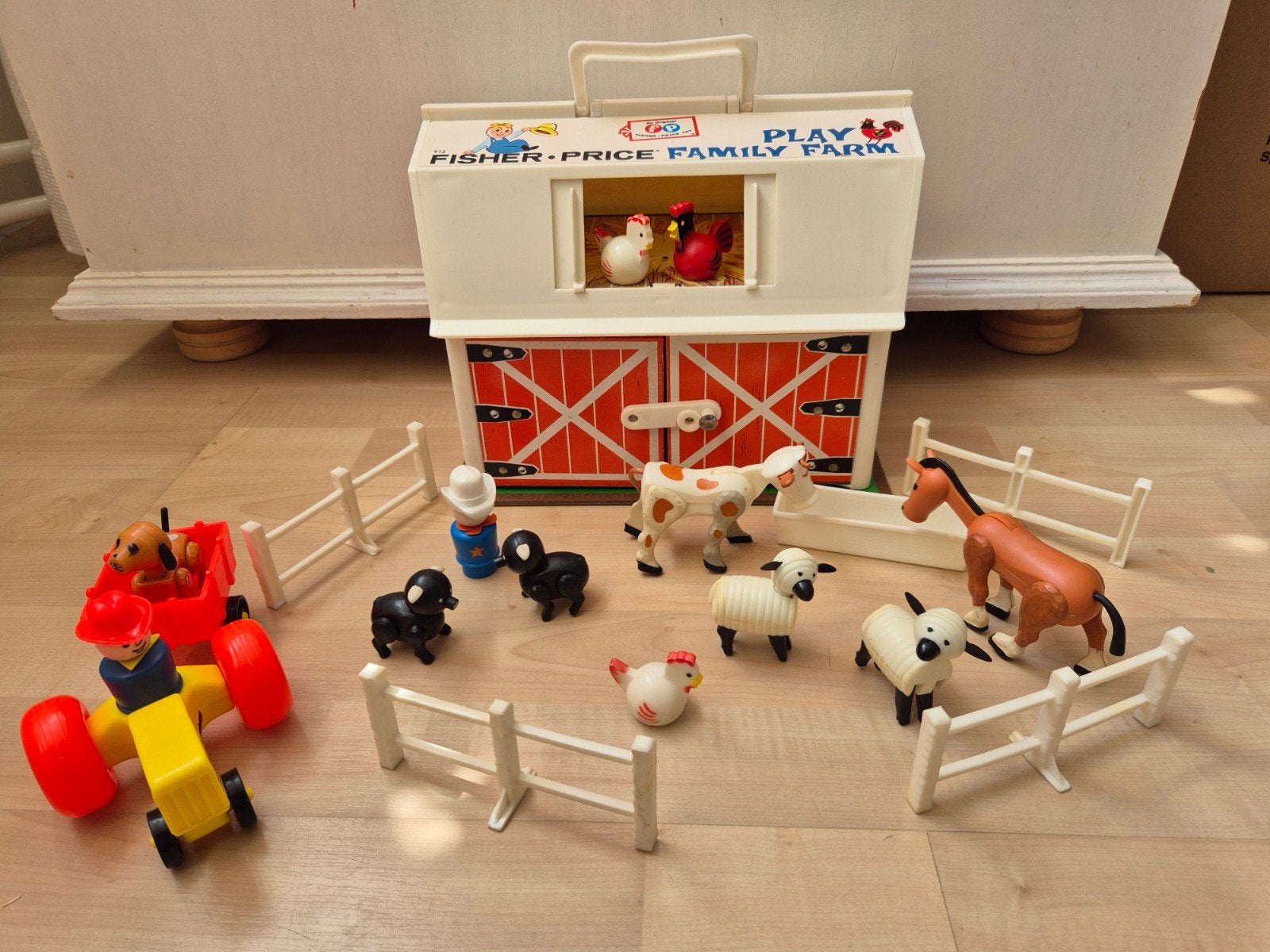 Fisher Price boerderij.  Vintage, Ophalen of Verzenden, Poppenhuis