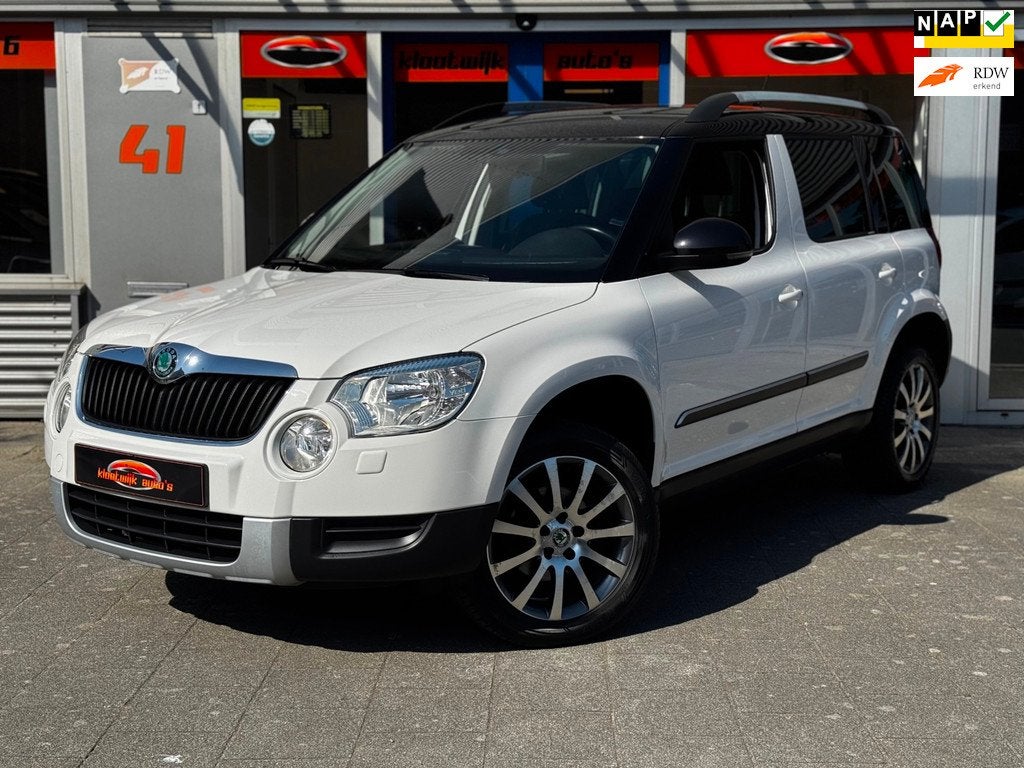 Skoda Yeti Outdoor 1.2 TSI Adventure Navigatie Cruise LM NL-, Auto's, Skoda, Voorwielaandrijving, Euro 5, Stof, Gebruikt