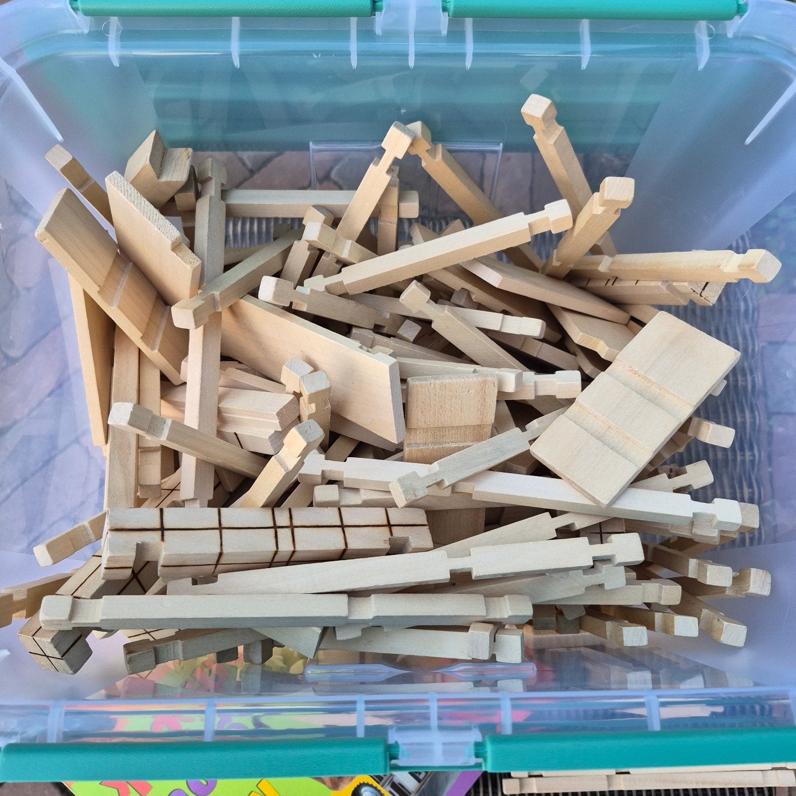 houten  Constructie  speelgoed, Ophalen of Verzenden, Zo goed als nieuw, Bouwen