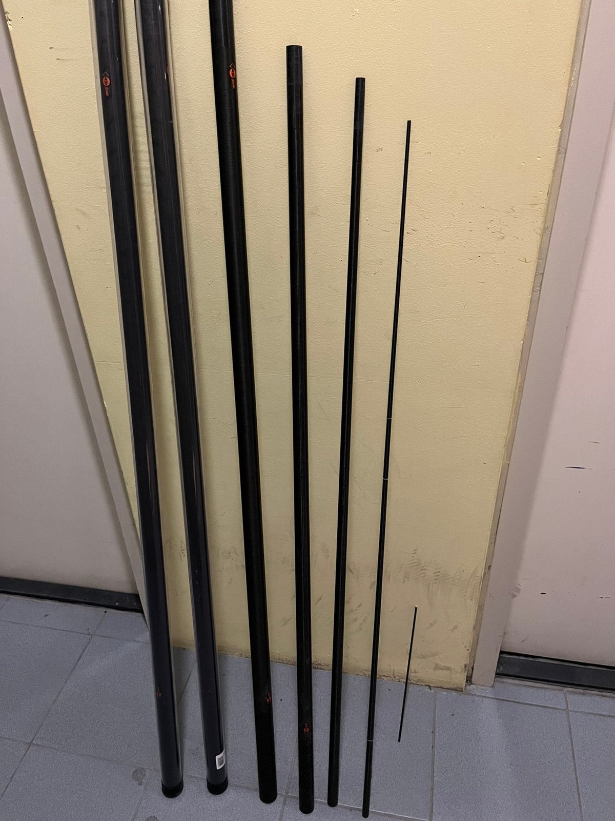Sensas topset witvis 5 delen (3 stuks), Ophalen, Zo goed als nieuw, Vaste hengel