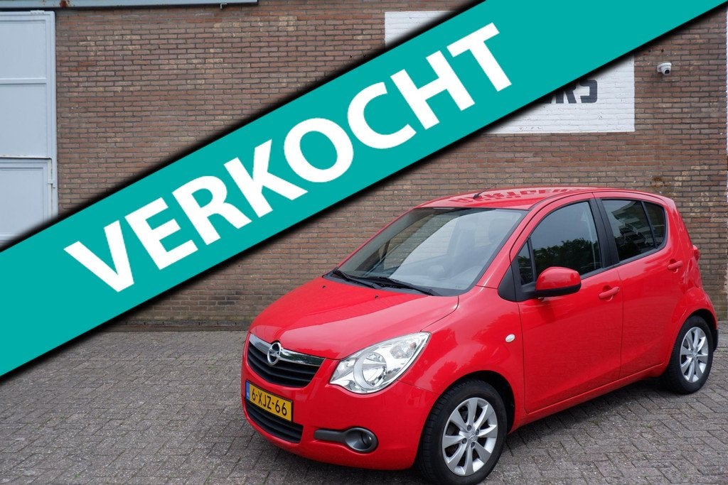 Opel Agila 1.2 Berlin apk tot 1 april 2027.airco, trekhaak, Auto's, Opel, Bedrijf, Te koop, Agila, ABS, Airbags, Airconditioning